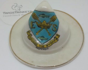 Arcadian Crested China Boy Scout Hat