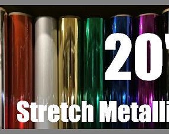 Stretch Metallic HTV Sheets