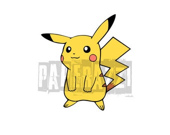 Pokémon SVG FCM DxF Electronic cutting files for Cricut Design Space - Silhouette Studio - MTC