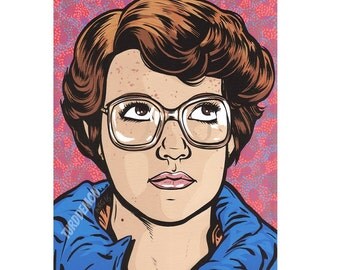 Barb Stranger Things Print