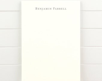 personal letterhead from the desk of