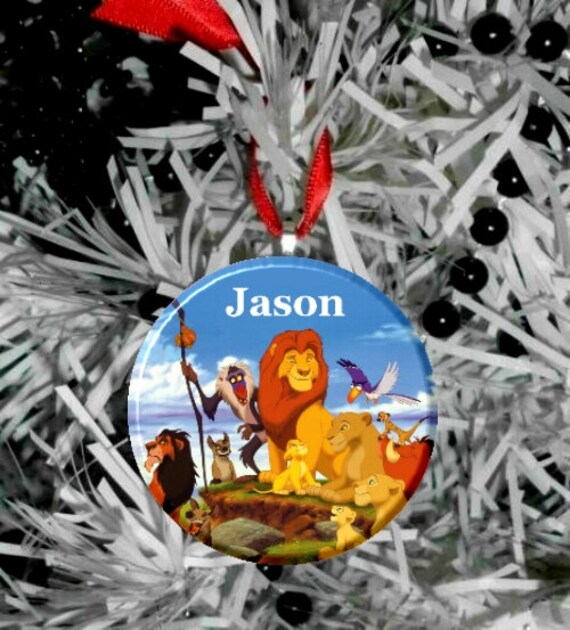 Lion King Christmas Ornaments 
