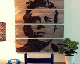 James Dean Modern String Art Tablets - Set of 4 Tablets, Made to Order