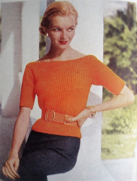 Vogue Knitting Book No. 46 Vintage Knitting Patterns 1950s