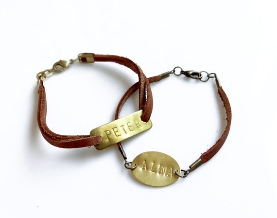 personalized leather bracelet name bracelet initial personalized leather bracelet name bracelet initial