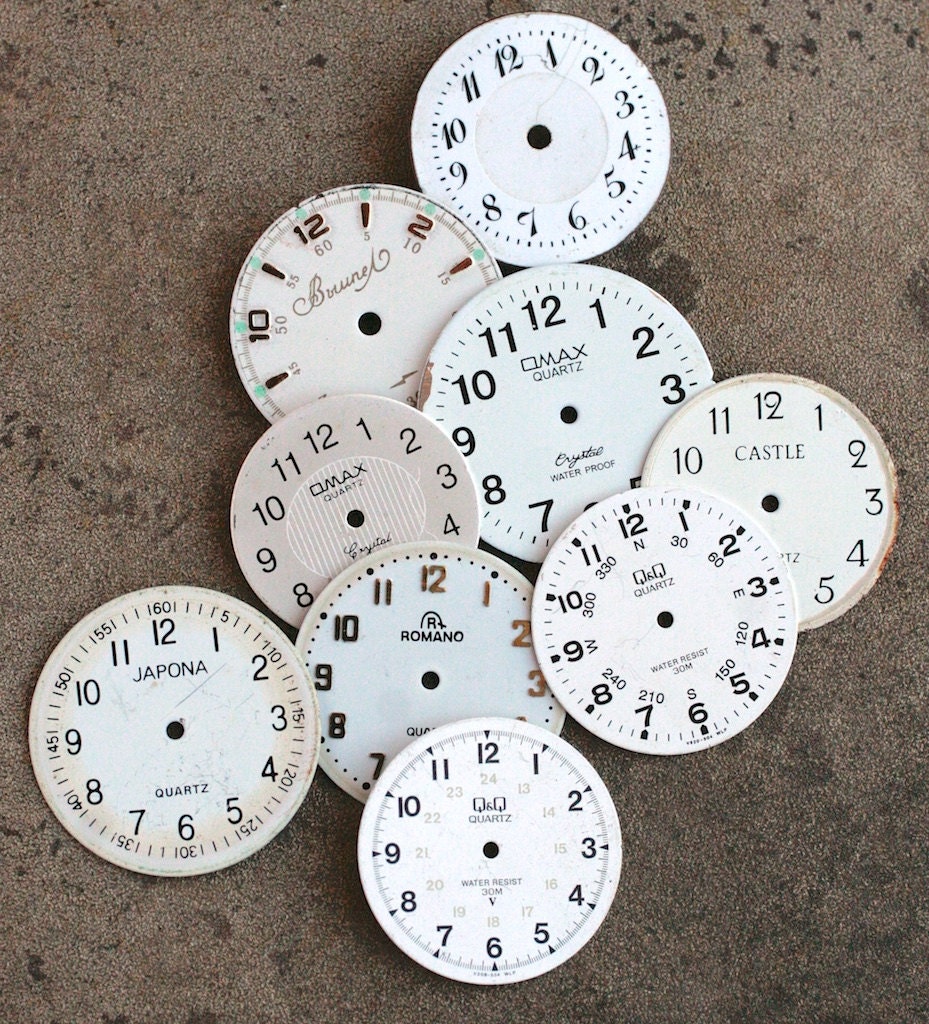 Wrist Watch Faces set of 9 D8
