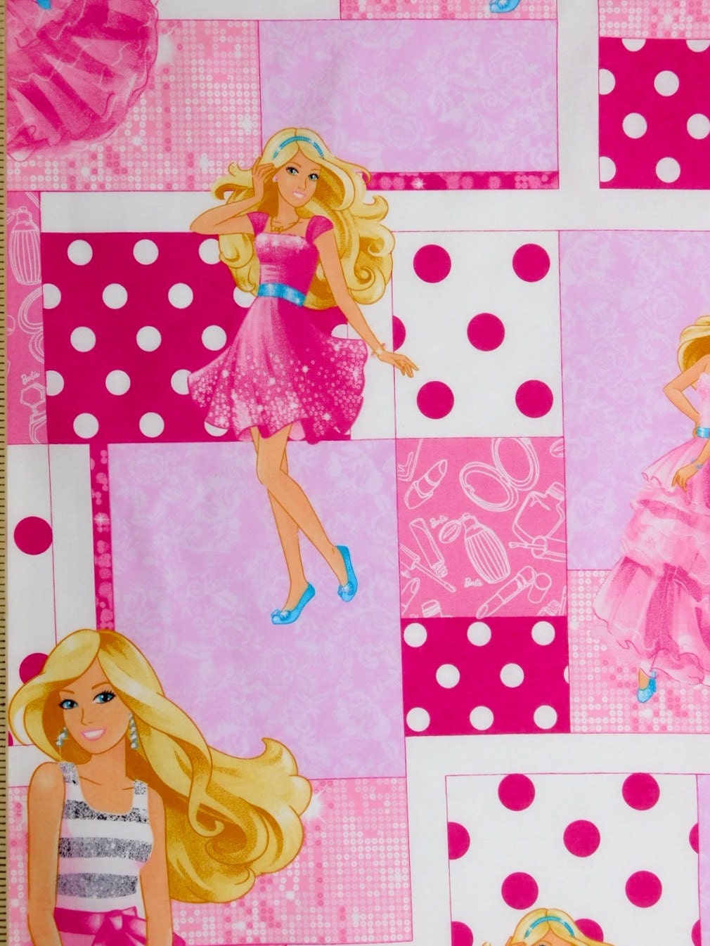 Barbie fabric 100% cotton fabric for Quilting and general