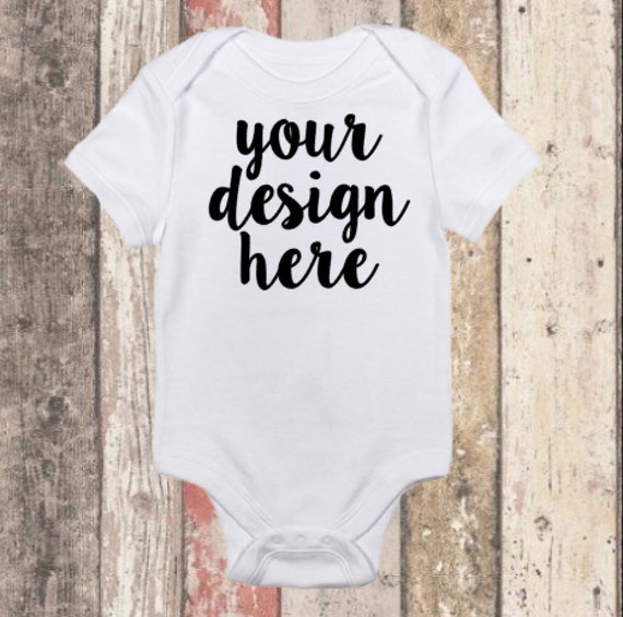 Custom Onesie by KimmiesPlace on Etsy