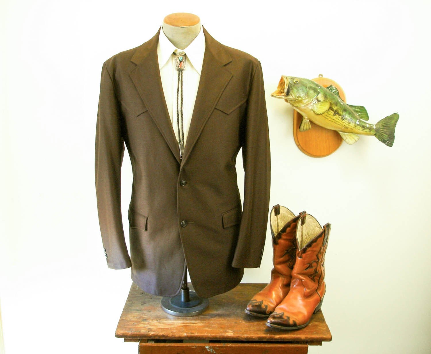 vintage western suit jacket