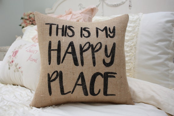 This is My Happy Place Pillow