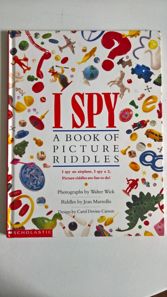 I Spy A Book Of Picture Riddles / I Spy School Days - A Book Of Picture ...