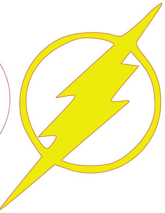 Flash Lightning Bolt SVG Cut File