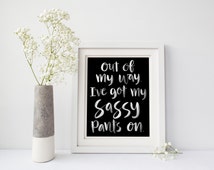 Popular items for sassy pants on Etsy