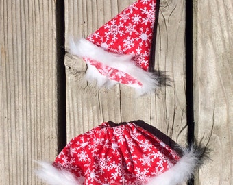 Elf Dress, Elf Clothes, Elf Shelf Clothing, Elf Shelf Accessories, Elf Pajamas, Elf Hat, Christmas Pajamas, Santa Elf