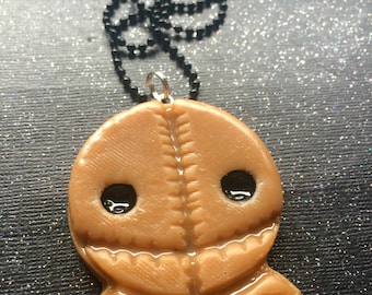 Trick R Treat Sam Pendant / Halloween Jewelry / Creepy Cute / Halloween Necklace / Sam Necklace / Trick Or Treat / TrickRTreat Jewelry