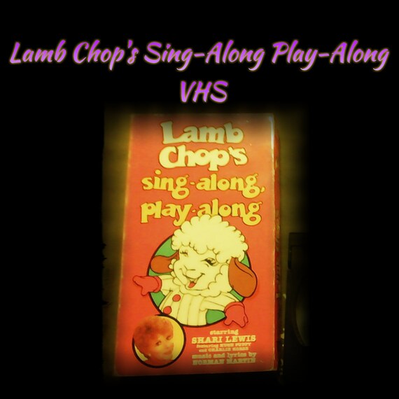 Items similar to Lamb Chop's SingAlong PlayAlong VHS on Etsy