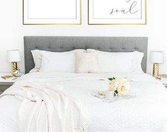 Be Still My Soul Love Marriage Family Bedroom Quote| 8x10 and 20x30 included! RQ10