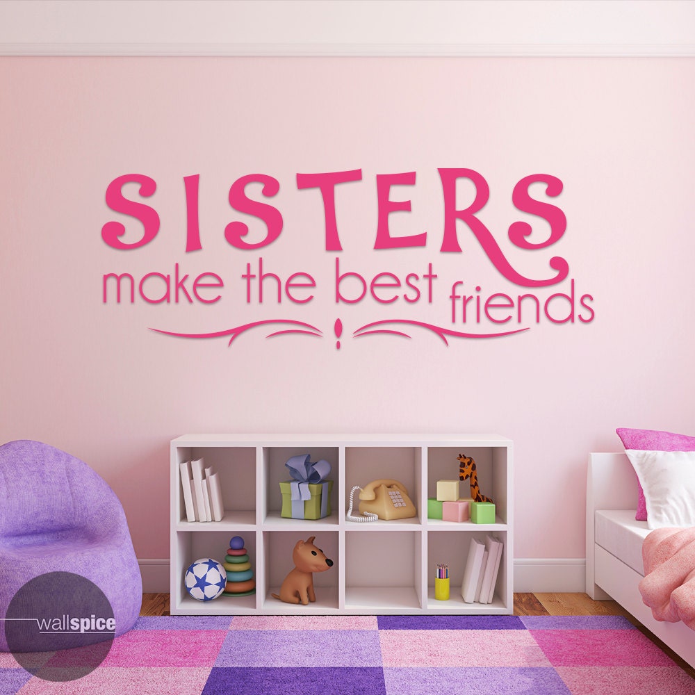 Making of sisters. Наклейки для сестры. Sisters Sticker. Vinyl friends.