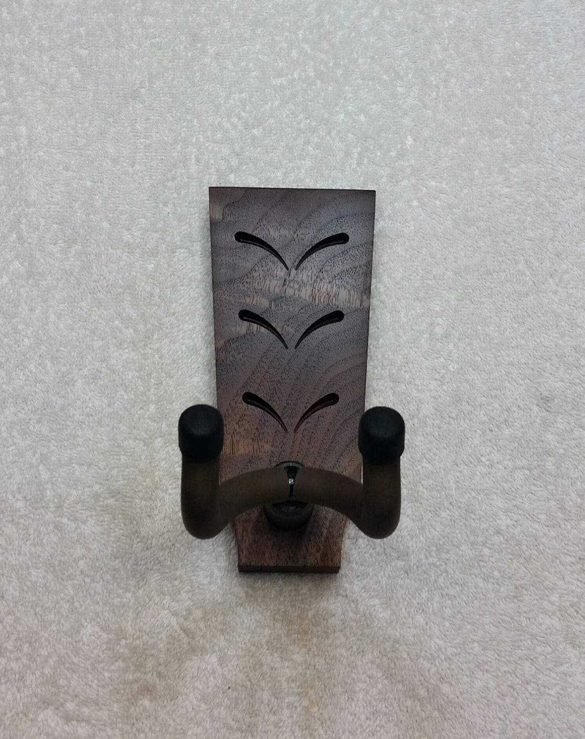 Guitar Hook Instrument Wall Hanger Music Lover by UniqueWoodWorker