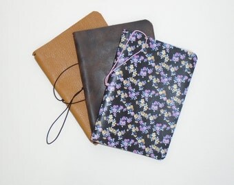 Unique leather book cover related items | Etsy