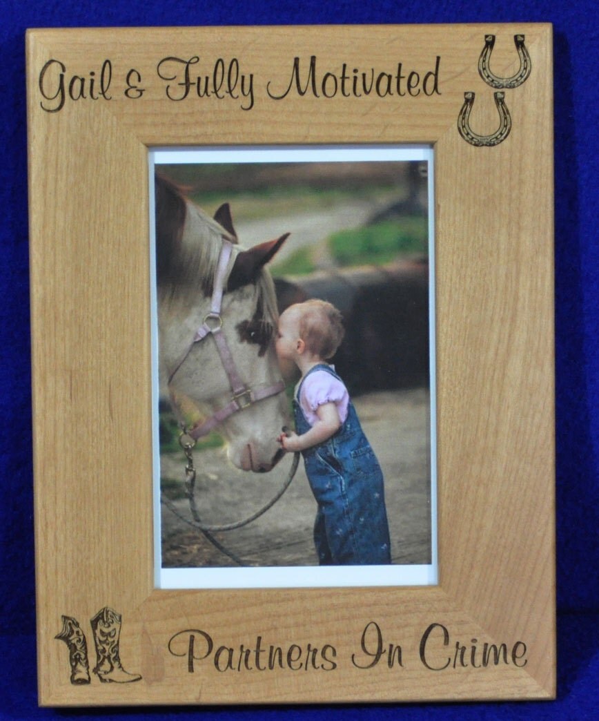 Horse Frame Horse Custom Picture Frame Picture Frame