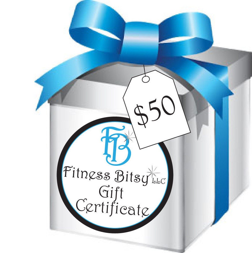 Fitness Bitsy Gift Certificate USD 50.00