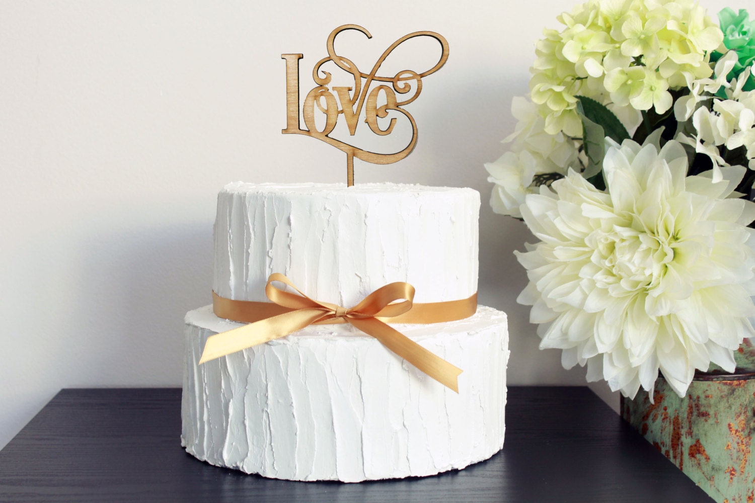 Cake Topper Personalized Cake Topper Custom Cake Topper by Etchey