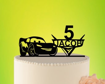 cake topper Cars cake topper lightning mcqueen cake Topper birthday lightning mcqueen cake topper birthday