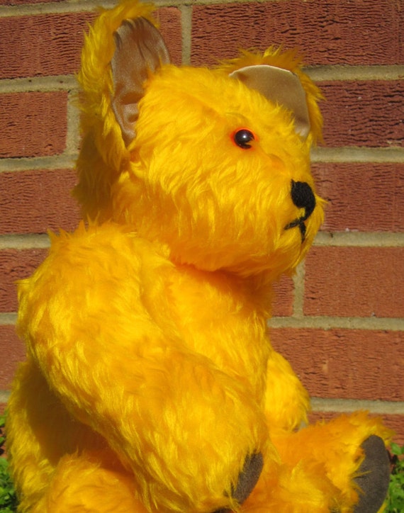 Yellow Plush Bear Cool Toy for Tots Bear Toy for Tots