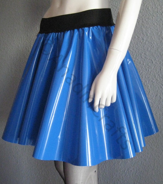 Pvc Elasticated Circle Skater Skirt By Anadincrafts On Etsy