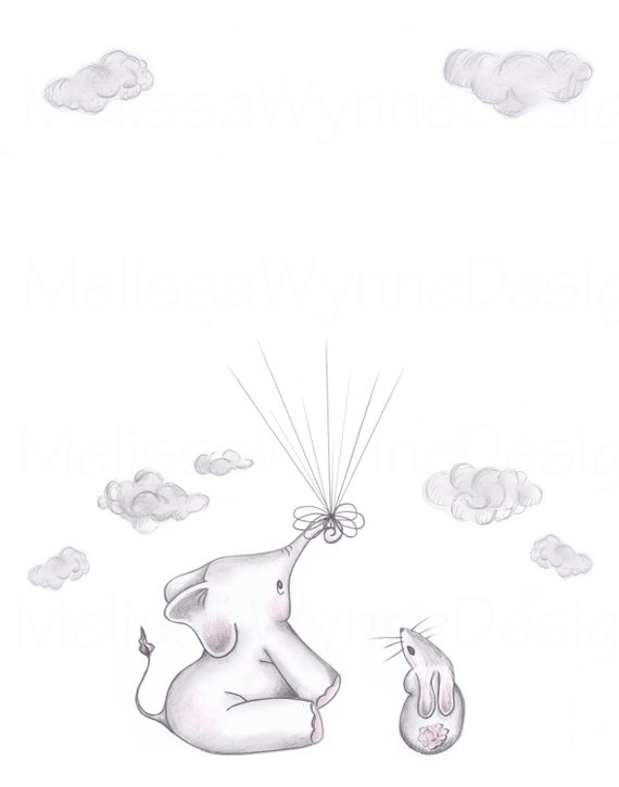 baby guests 80 with shower Baby by Download Shower MelissaWynneDesigns Instant Elephant