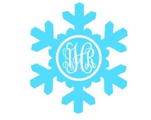 Download Unique snowflake monogram related items | Etsy