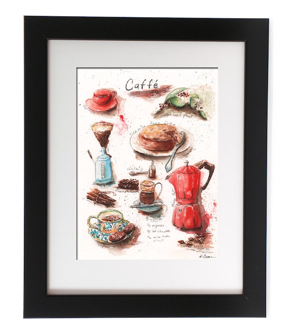Coffee Theme Decor Coffee Kitchen Decor Coffee Wall Decor