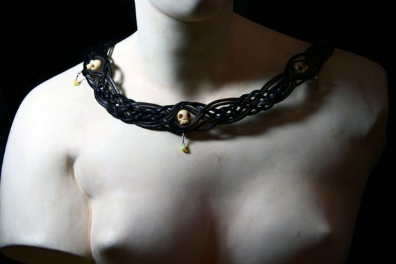 Leather and skulls