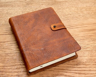 NKJV journaling Bible, Full Grain Cowhide Leather