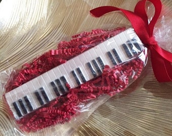 Piano Keyboard Chocolate Favor