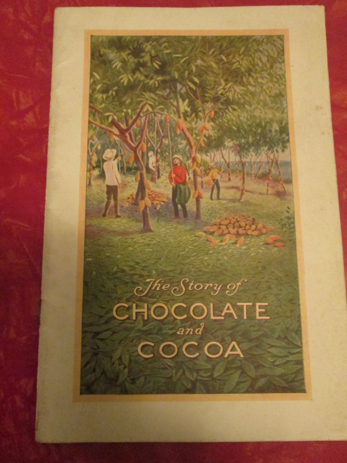 1926 Hershey's Story of Chocolate and Cocoa Soft Cover ...