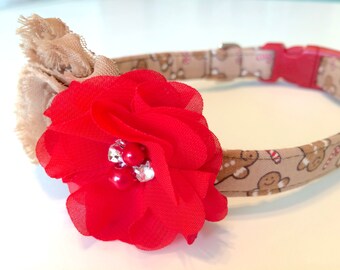Christmas Dog Collar - Christmas Dog Harness - Christmas Dog - Dog Collar - Dog Harness - Dog Leash
