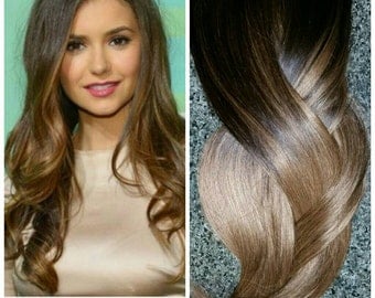 Hair Extensions, Balayage Extensions, Balayage Sombre, Balayage, Remy Hair Clip-In Extensions 160 Grams, 260 grams hair, 9a hair