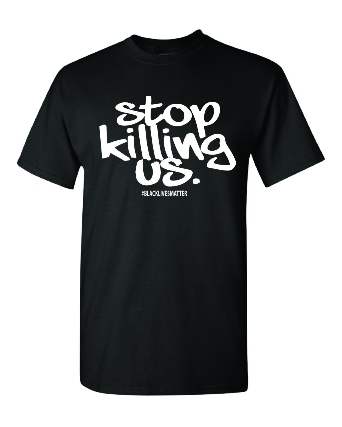 Stop Killing Us Tshirt Protest Police Cop by graphidees on Etsy