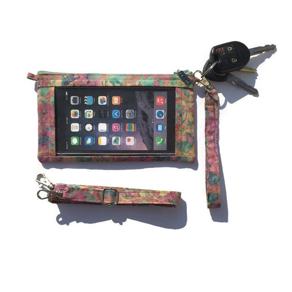 crossbody wallets for iphone 6 plus Small Crossbody Bag iPhone 6 PLUS Wallet Smartphone by TextandTote