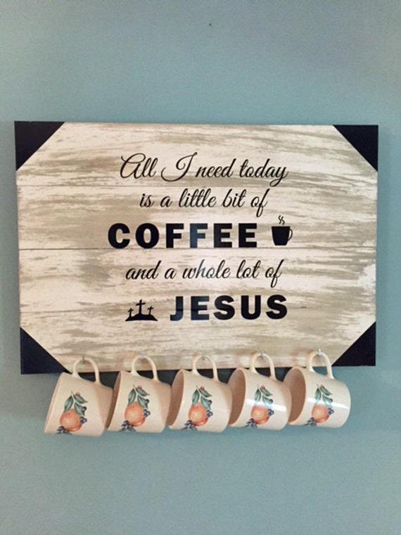 Coffee and Jesus Sign