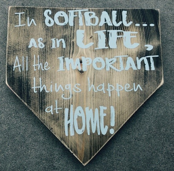 Items similar to Softball Home Plate on Etsy
