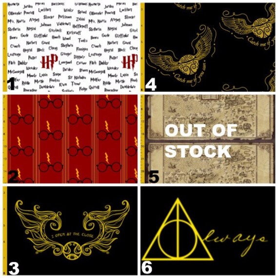 Harry Potter Crib Bedding Mini crib standard by RiverBabySupplies