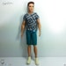 T1D Type One Diabetic Barbie™ Ken Doll™ brunette w/ by Juxtarosed