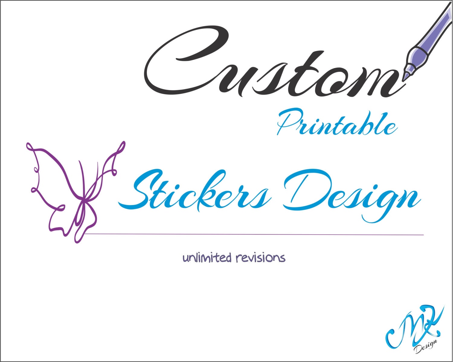 custom stickers custom labels product labels by mkdesignlife
