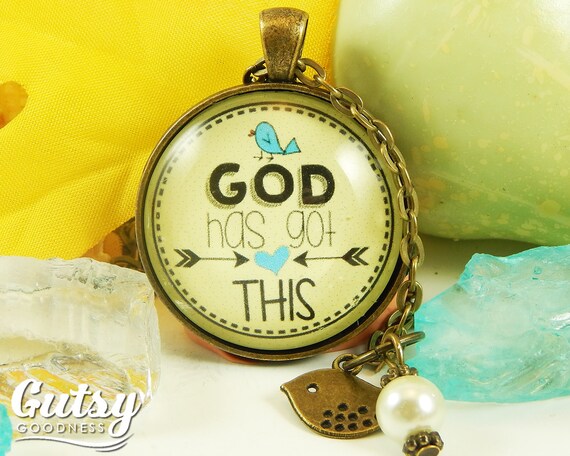 God Has Got This Christian Necklace God Quotes by God Has Got This Christian Necklace God Quotes by