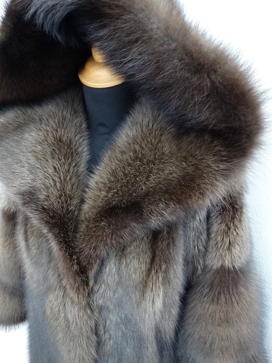 Rick Owens Fisher Pêkan Fur Coat In Brown Lyst Rick Owens Hun Jacket