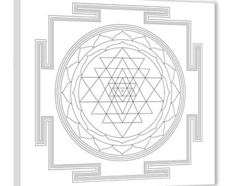 sri yantra coloring pages - photo #17