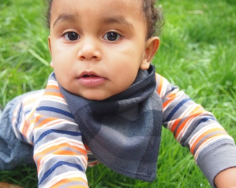 Baby Bandana Bib - Buffalo Boy, Won't You Come Out Tonight - NEW SIZE! 6+ Months!